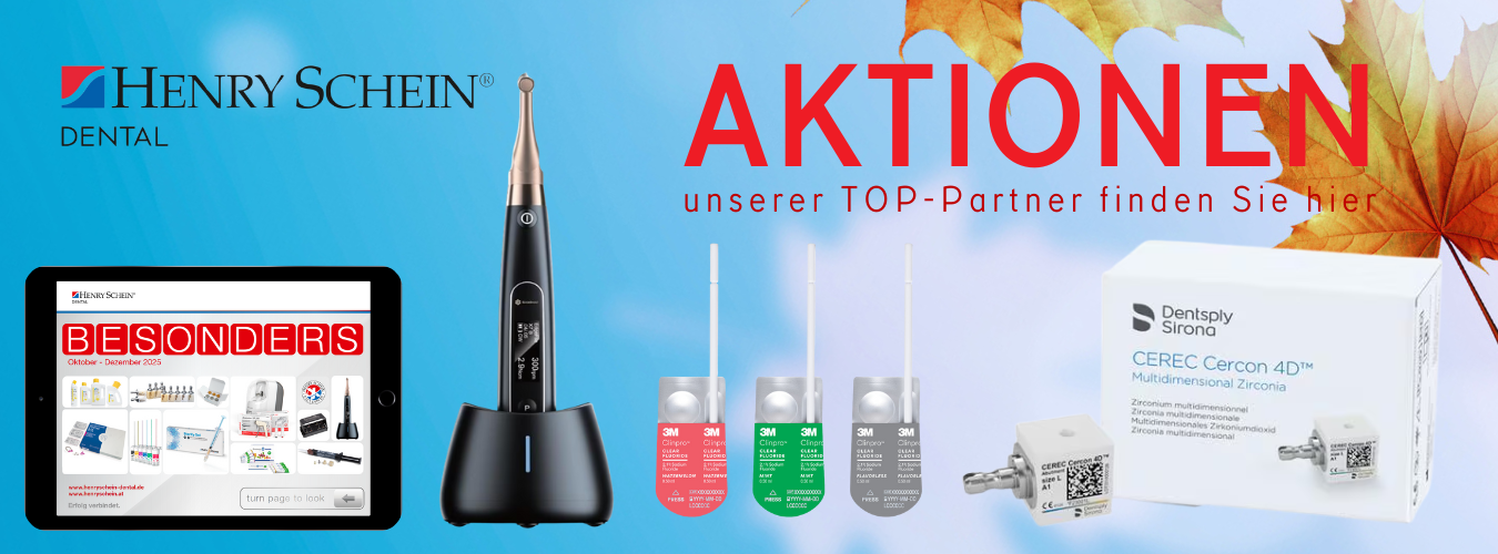 Banner Header Aktionen