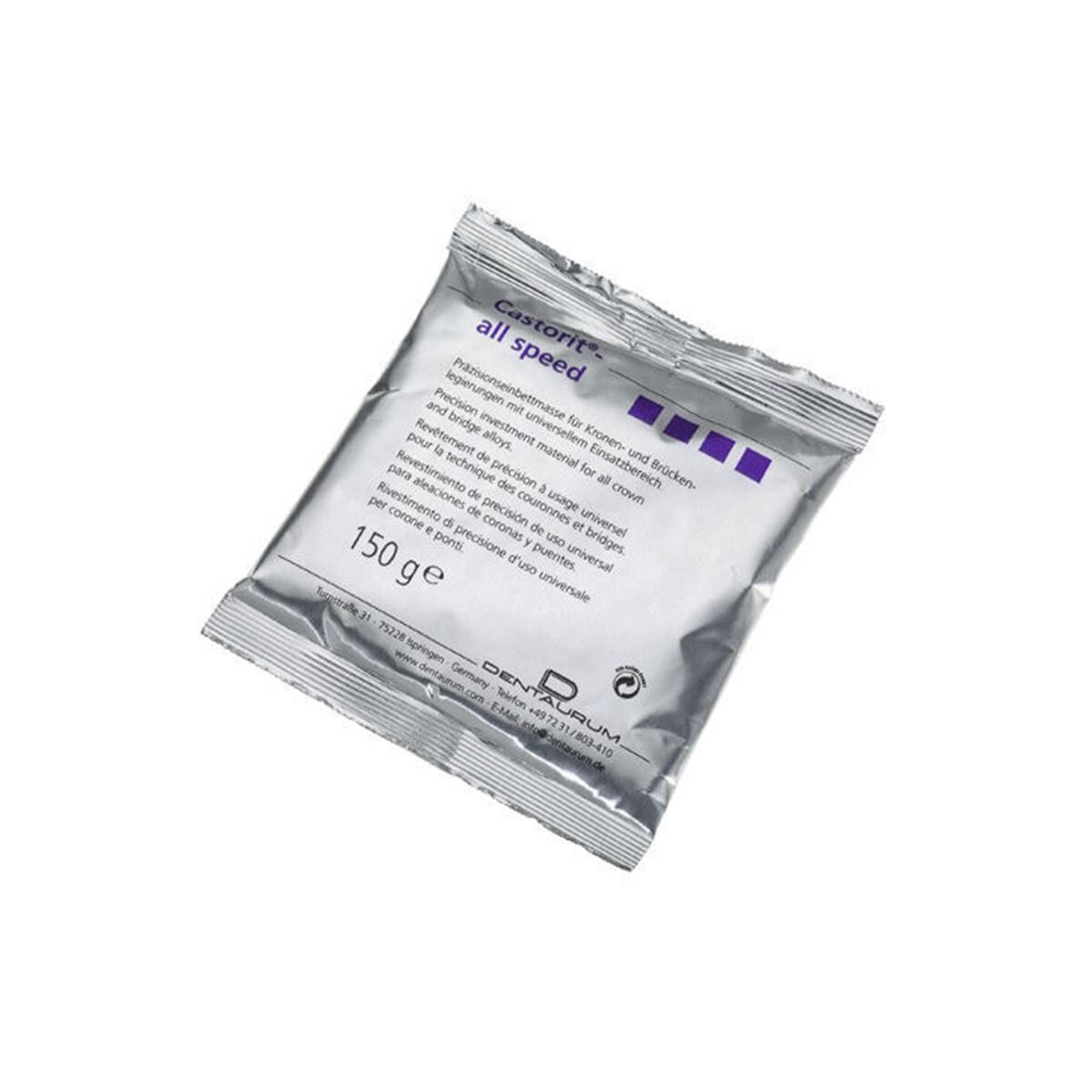 Castorit® - all speed - Einbettmasse, Karton 40 x 150 g