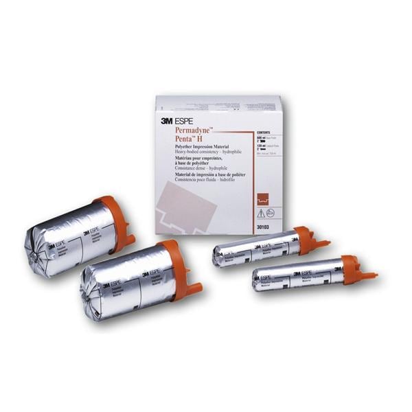 3M Permadyne™ Penta™ - Permadyne Penta H, 2 x 300 ml Basispaste und 2 x 60 ml Katalysatorpaste