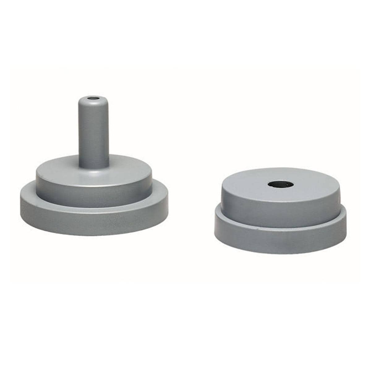 IPS® Muffelsystem - 200 g: 3 IPS Muffelbasis und 3 IPS Muffellehre