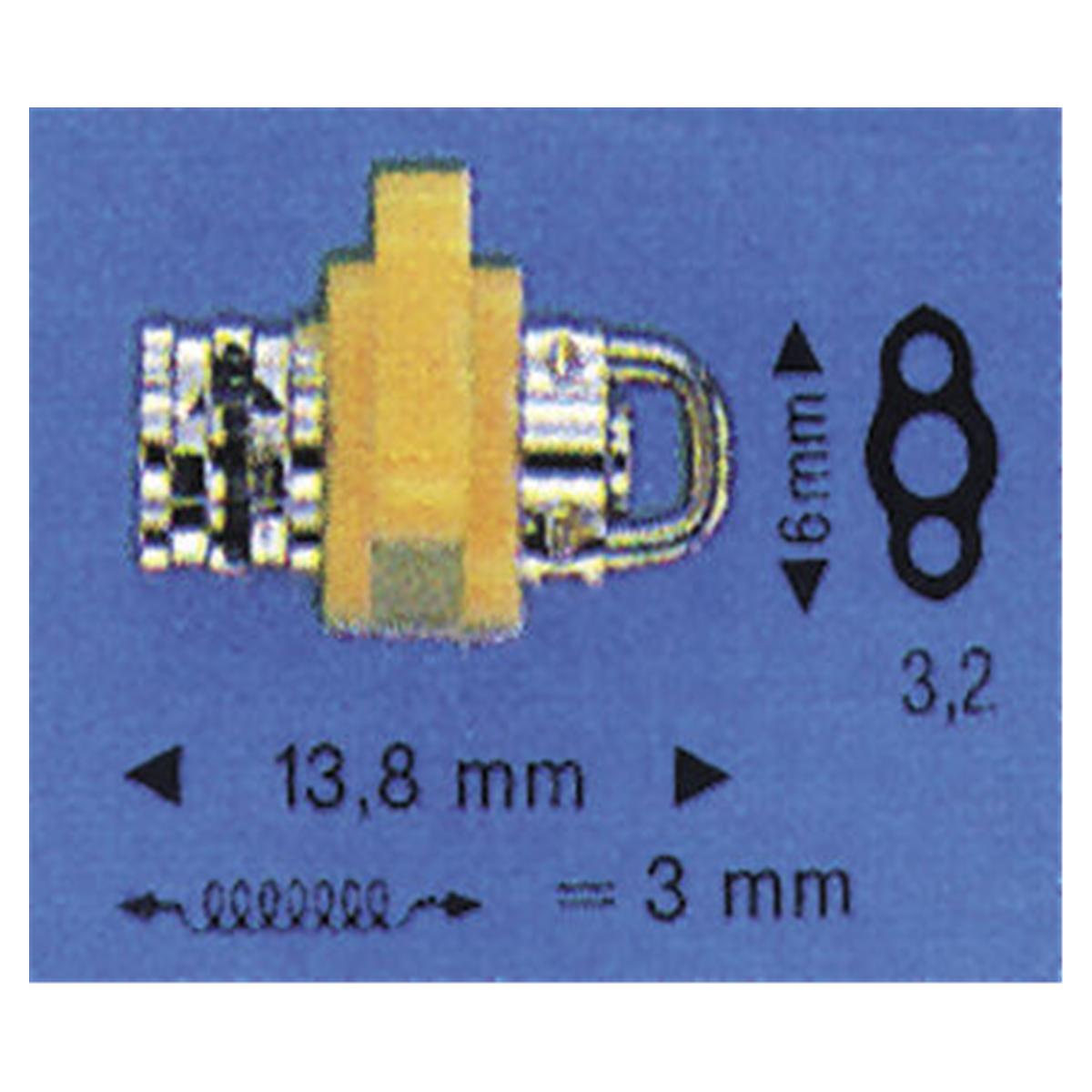 Micro-Dehnschrauben 3040 - Typ 3040/ZG, Packung 10 Stück