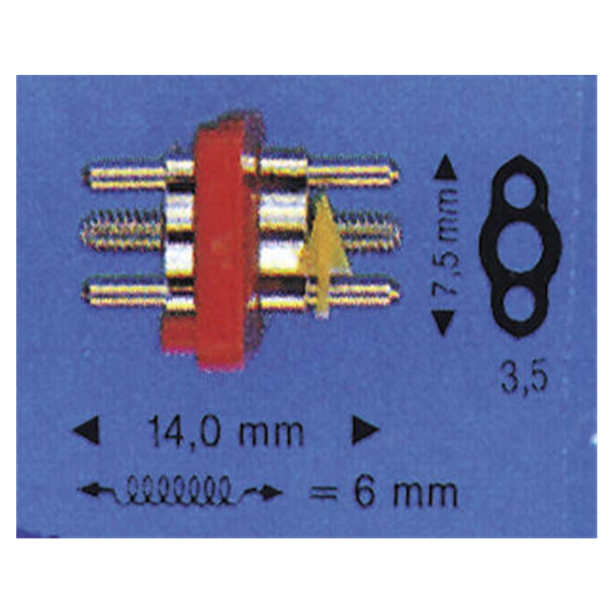 Medium-Dehnschrauben 1005 - Typ 1005/14, Packung 10 Stück