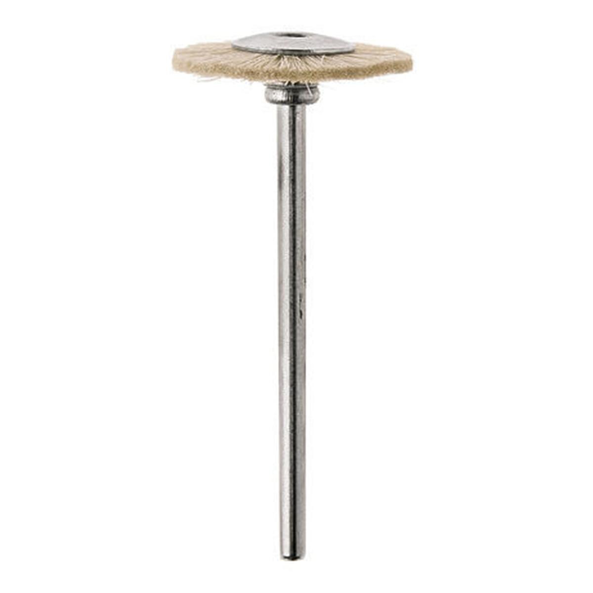 Miniaturbürste Ziegenhaar, montiert - Ø 17 mm, Packung 12 Stück