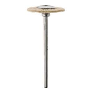 Miniaturbürste Ziegenhaar, montiert - Ø 17 mm, Packung 12 Stück