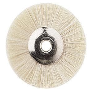 Miniaturbürsten, unmontiert - Ziegenhaar weiß, 100 19 UM, Packung 12 Stück