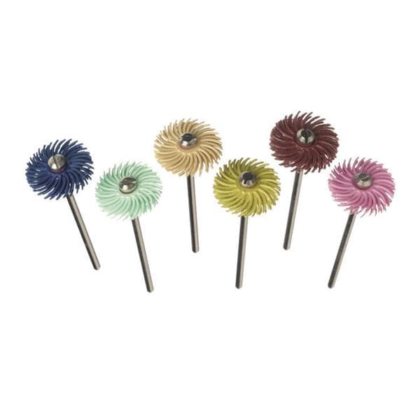 HABRAS Discs Ø 19 mm - Gelb, Korund, 80 &#181;, grob