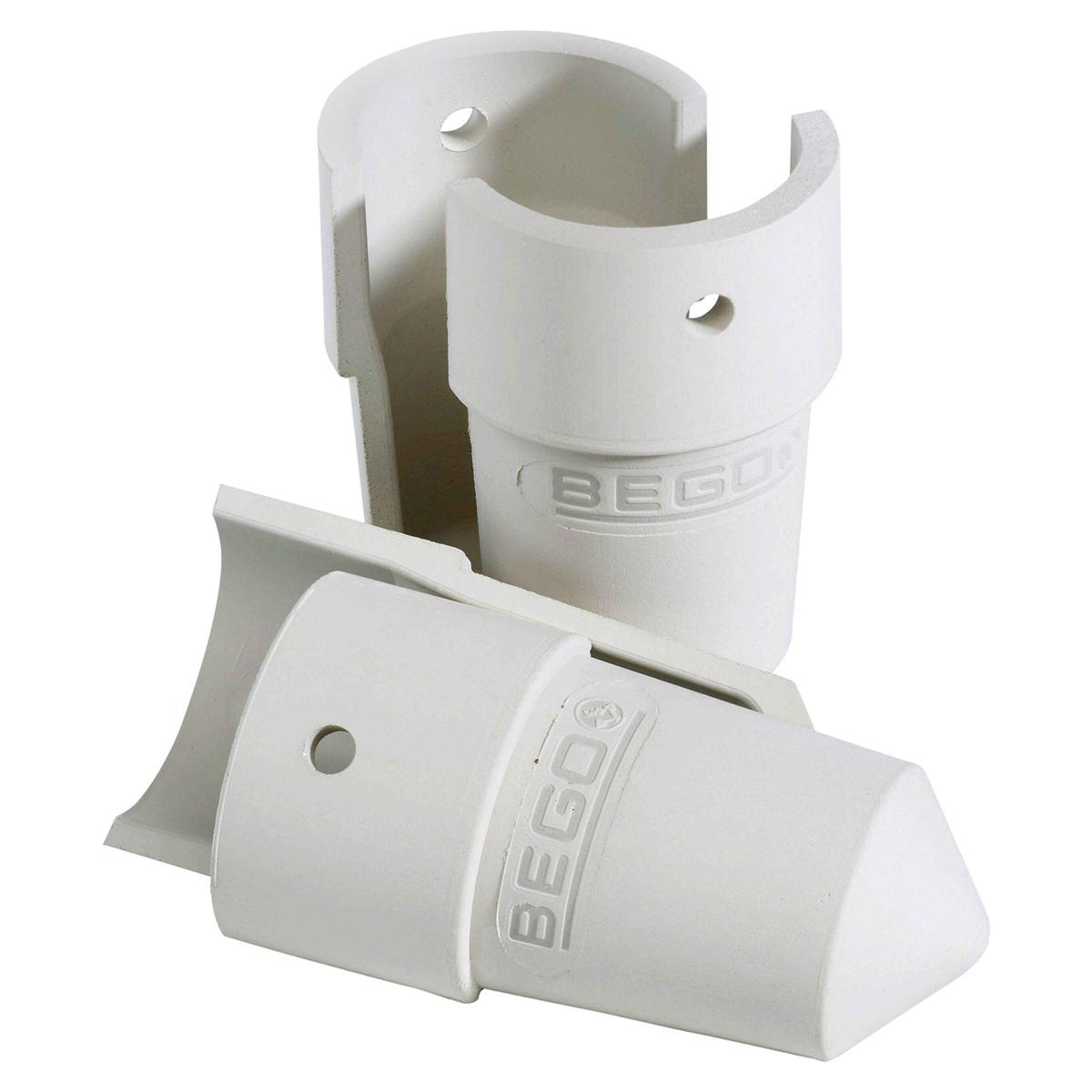 Nautilus-Tiegel - Keramik-Schmelztiegel, Packung 4 Stück zu je zwei Hälften