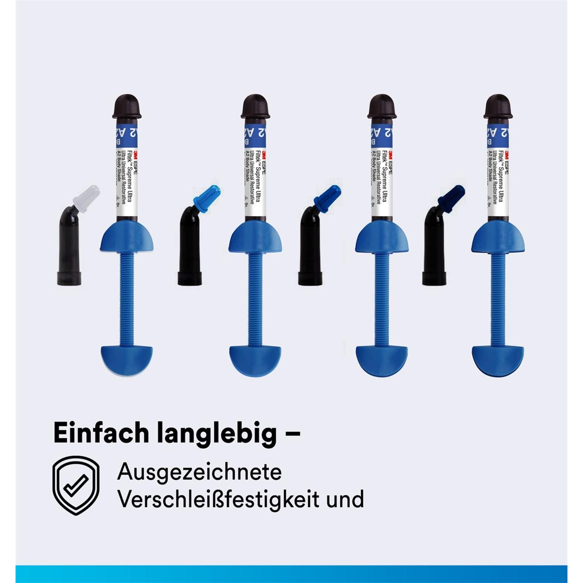 3M™ Filtek™ Supreme XTE Universal Komposit, Kapseln - Nachfüllpackung - Dentin A1, Kapseln 10 x 0,2 g