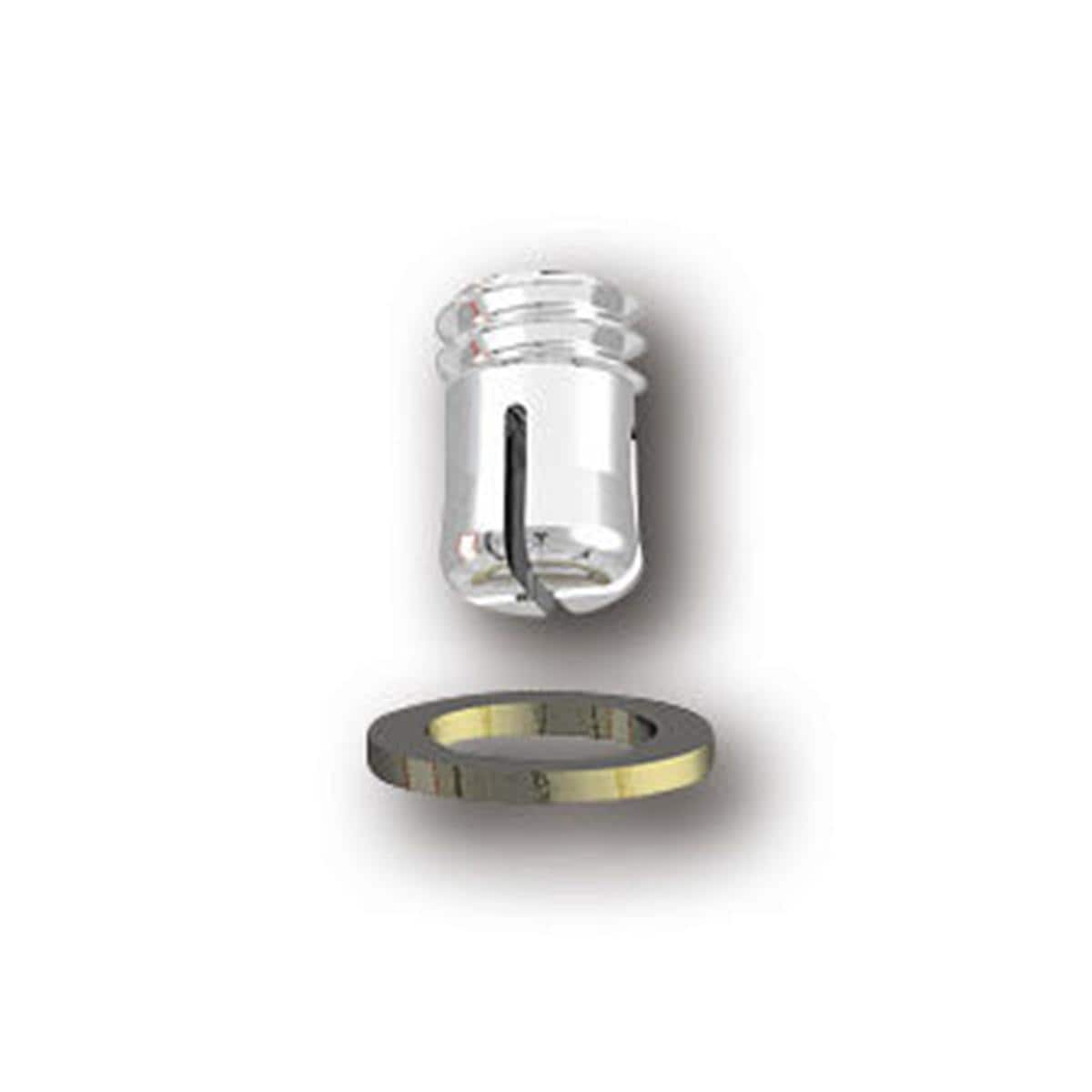 CEKA Druckknöpfe - M2 - RE 0031, Ø 1,88 mm, Höhe 2,7 mm, Packung 2 Stück mit 2 Platzhaltern