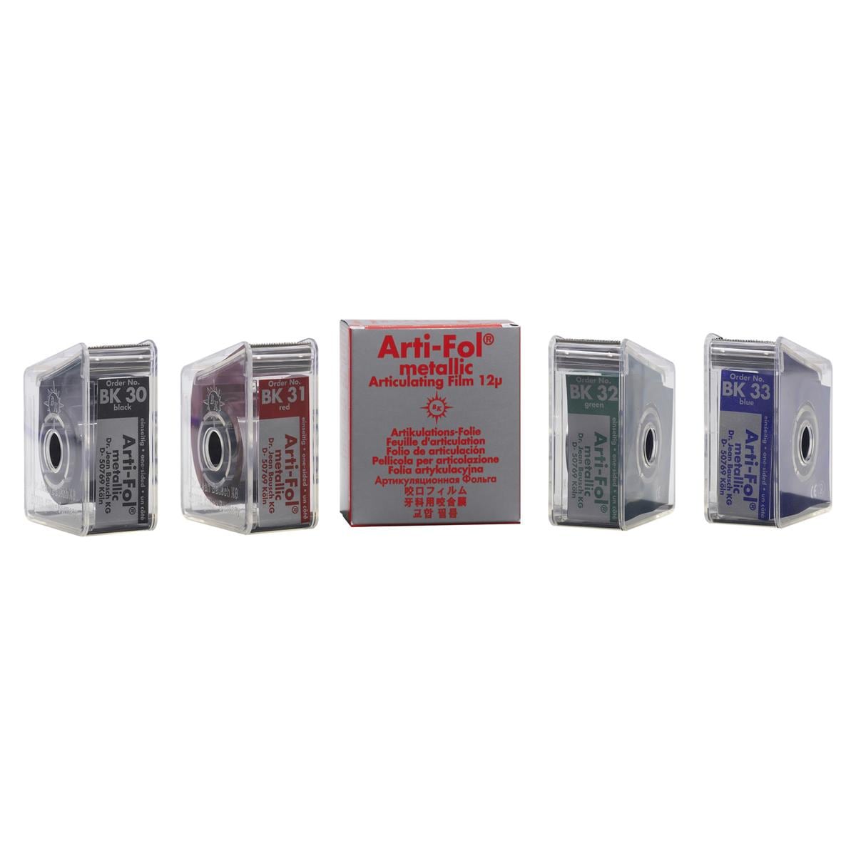 Bausch Arti-Fol® metallic - BK 730, schwarz, einseitig, Breite 75 mm, Rolle 20 m