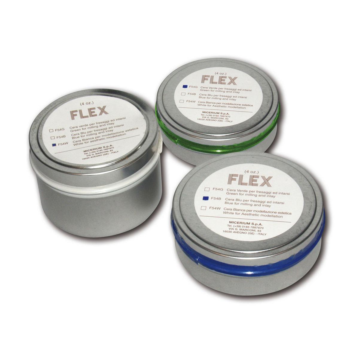 Flex-E-Z Wachs - Blau, Dose 113 g