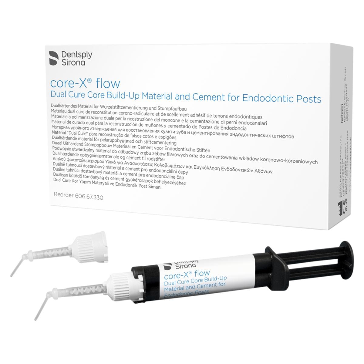 core.X™ flow - Doppelkammerspritzen 4 x 4,75 g