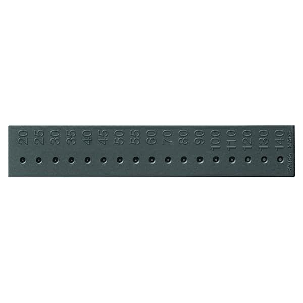 Messlehre für Guttapercha-Spitzen - Figur A0186