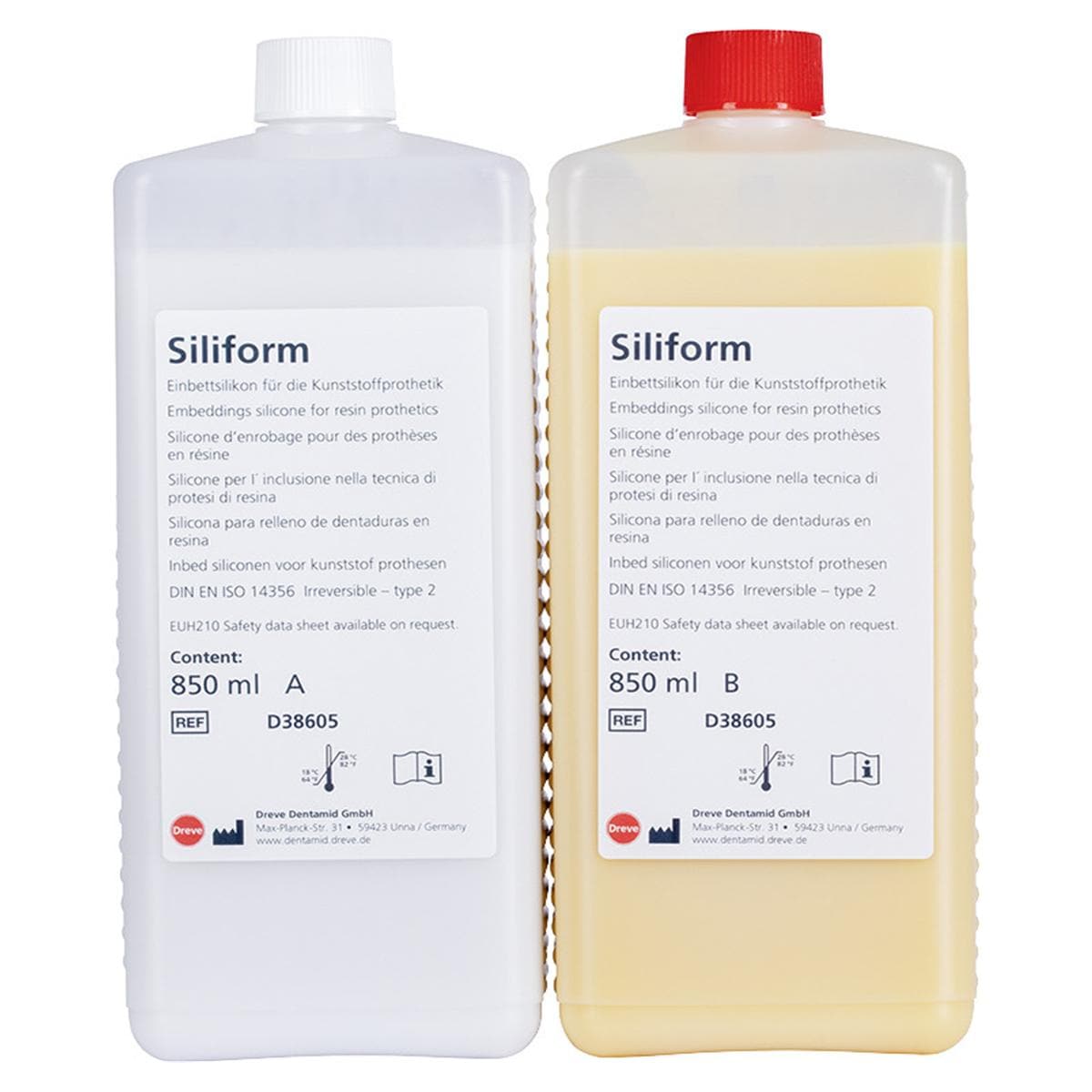 Siliform - Flaschen 2 x 850 ml