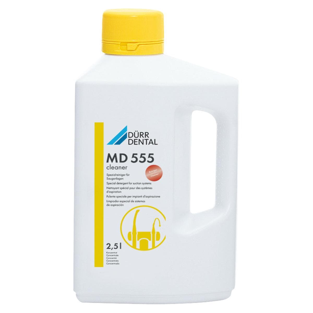 MD 555 cleaner Spezialreiniger für Sauganlagen - Flasche 2,5 Liter