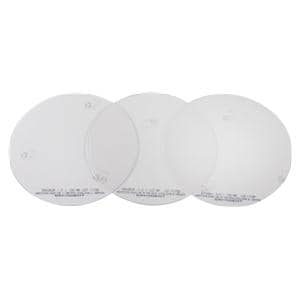 Erkodur klar, mit Isolierfolie, Ø 120 mm (rund) - Stärke 0,5 mm, Packung 100 Stück