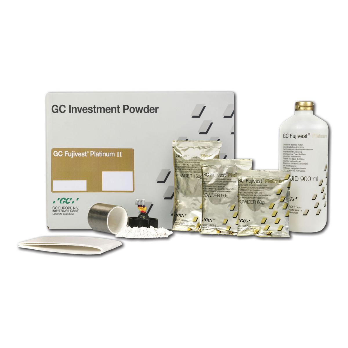 GC Fujivest® Platinum II Pulver - Beutel 40 x 150 g (6 kg)