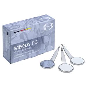 MEGA Mundspiegel - Nr. 4 plan, Ø 22 mm, Packung 12 Stück