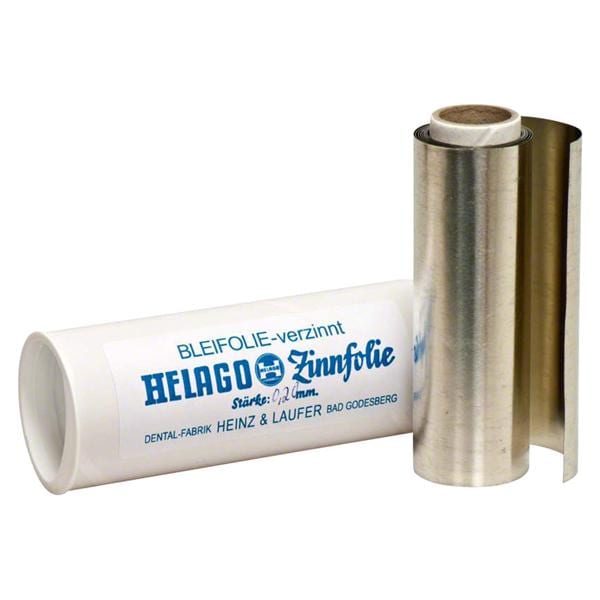 Zinnfolie - Stärke 0,01 mm, Rolle 20 g