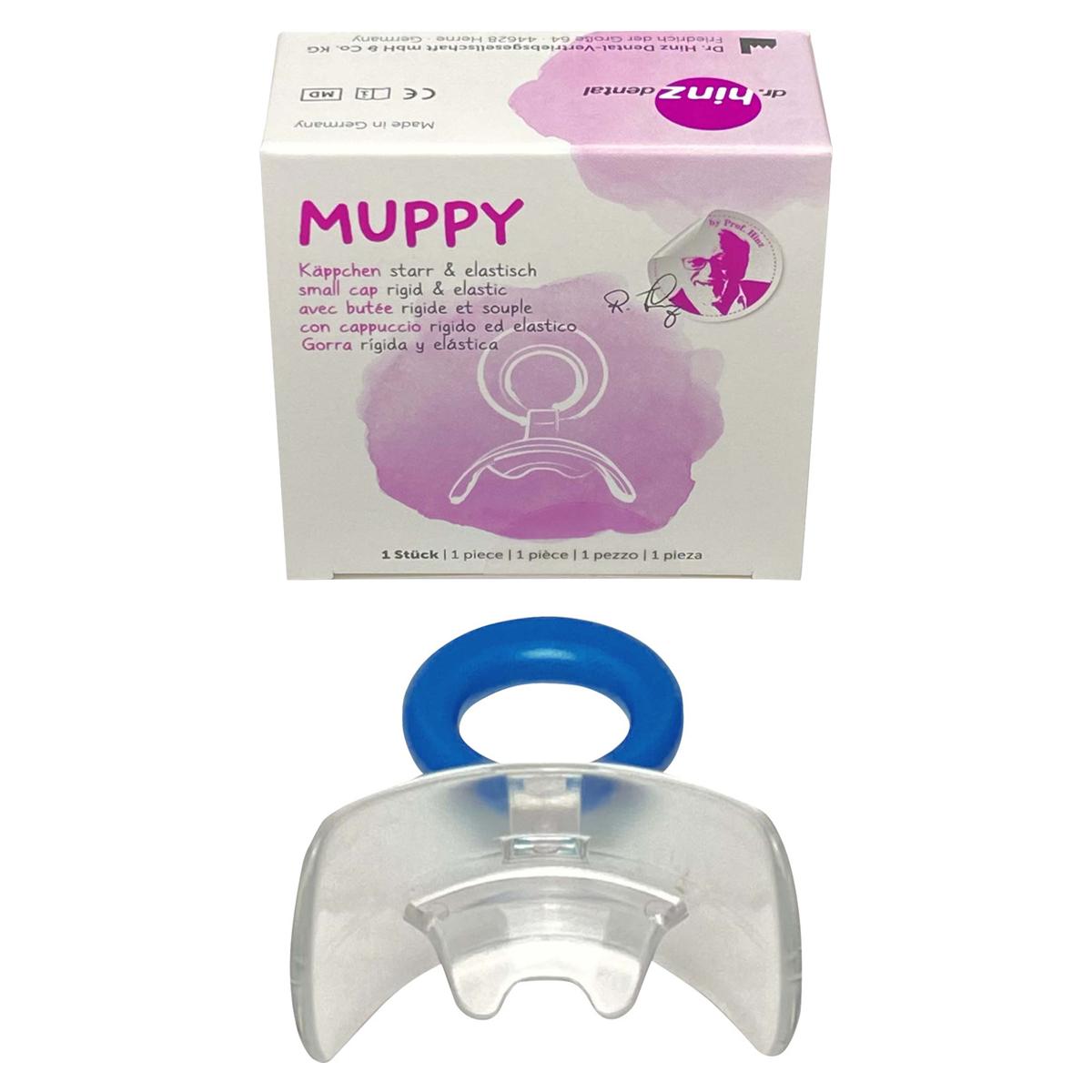 Muppy® Käppchen - Größe II, groß (blauer Ring) für das frühe Wechselgebiss