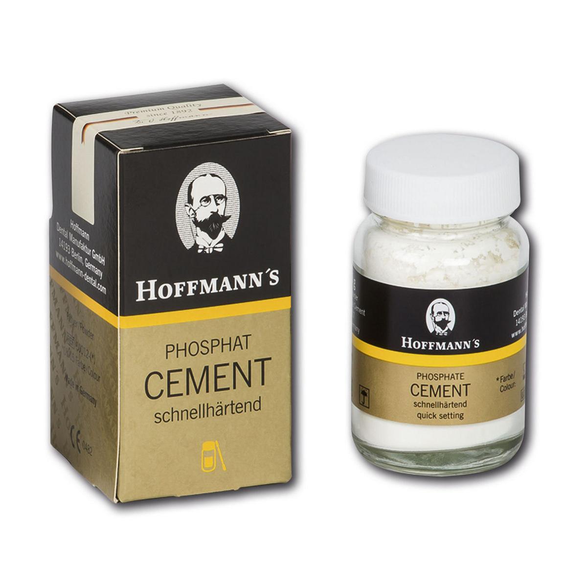 Hoffmann´s Cement schnellhärtend - Pulver - Nr. 8 - perlgrau, Packung 100 g