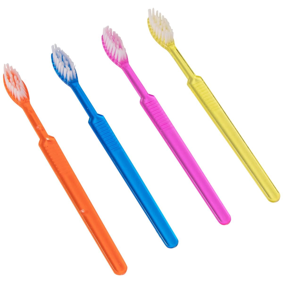 HS-Einmalzahnbürste mit Zahnpaste - Packung 100 Stück