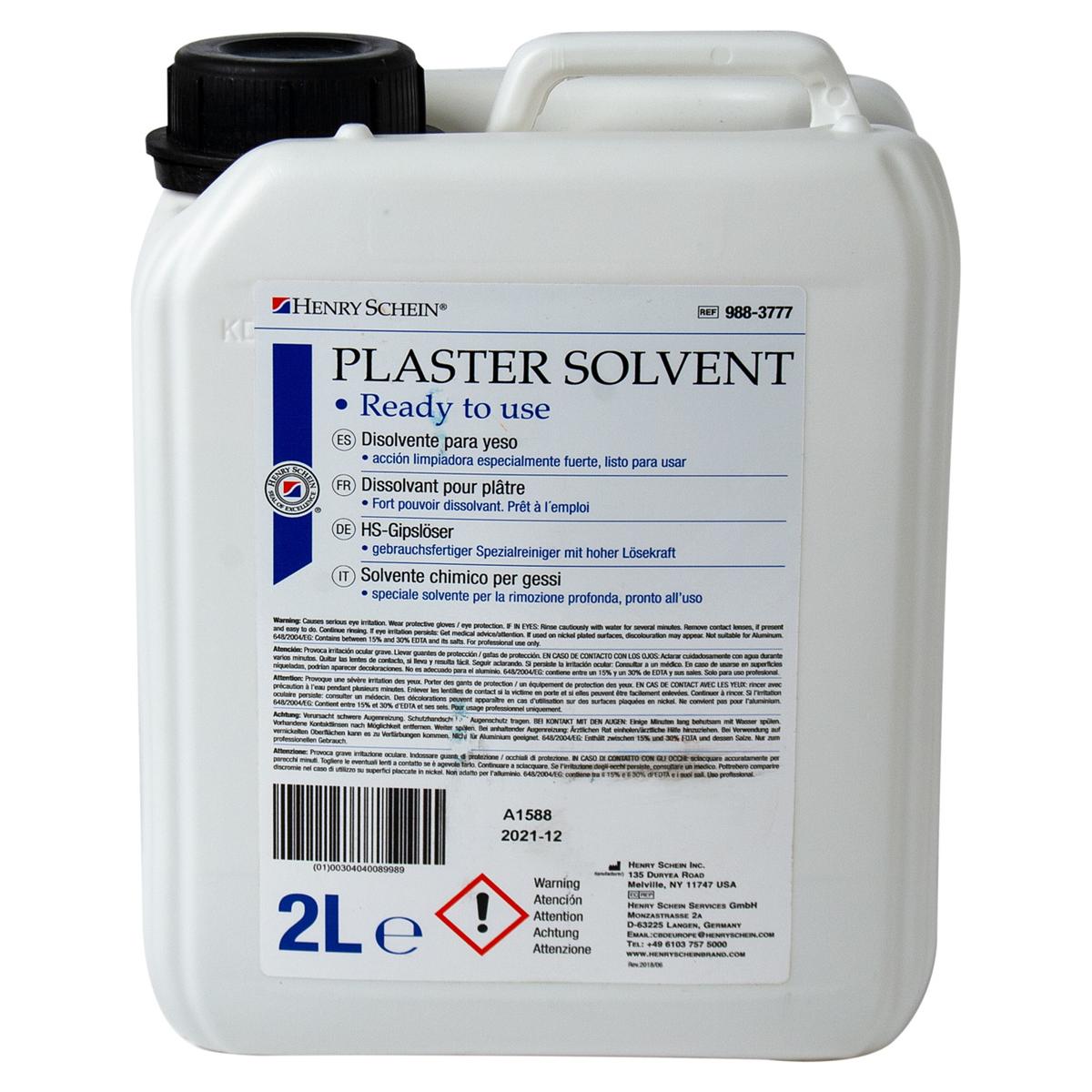 HS-Gipslöser, Plaster Solvent - Kanister 2 Liter