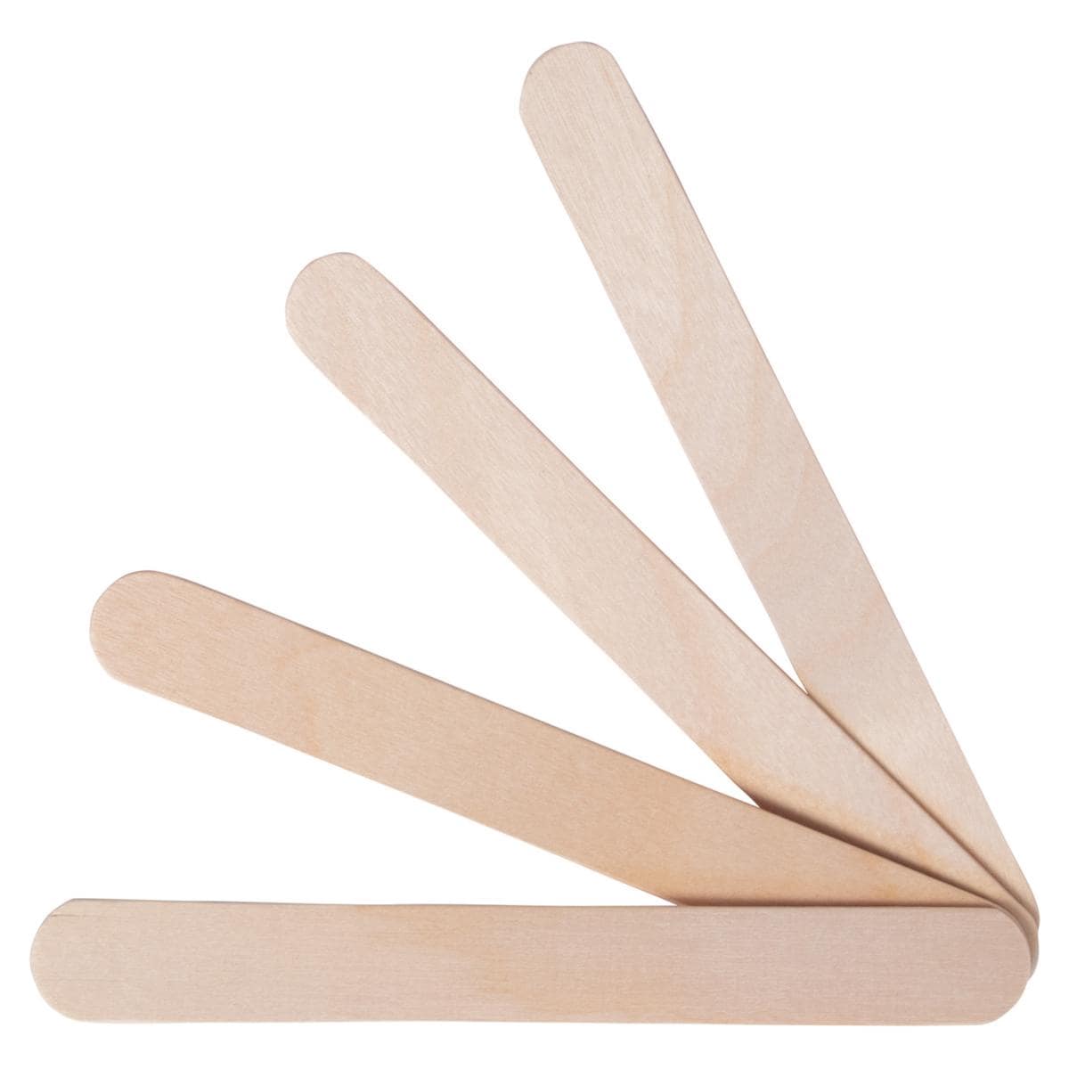 HS-Holzmundspatel, Tongue Depressor - Länge 140 mm, Breite 16 mm, Packung 500 Stück