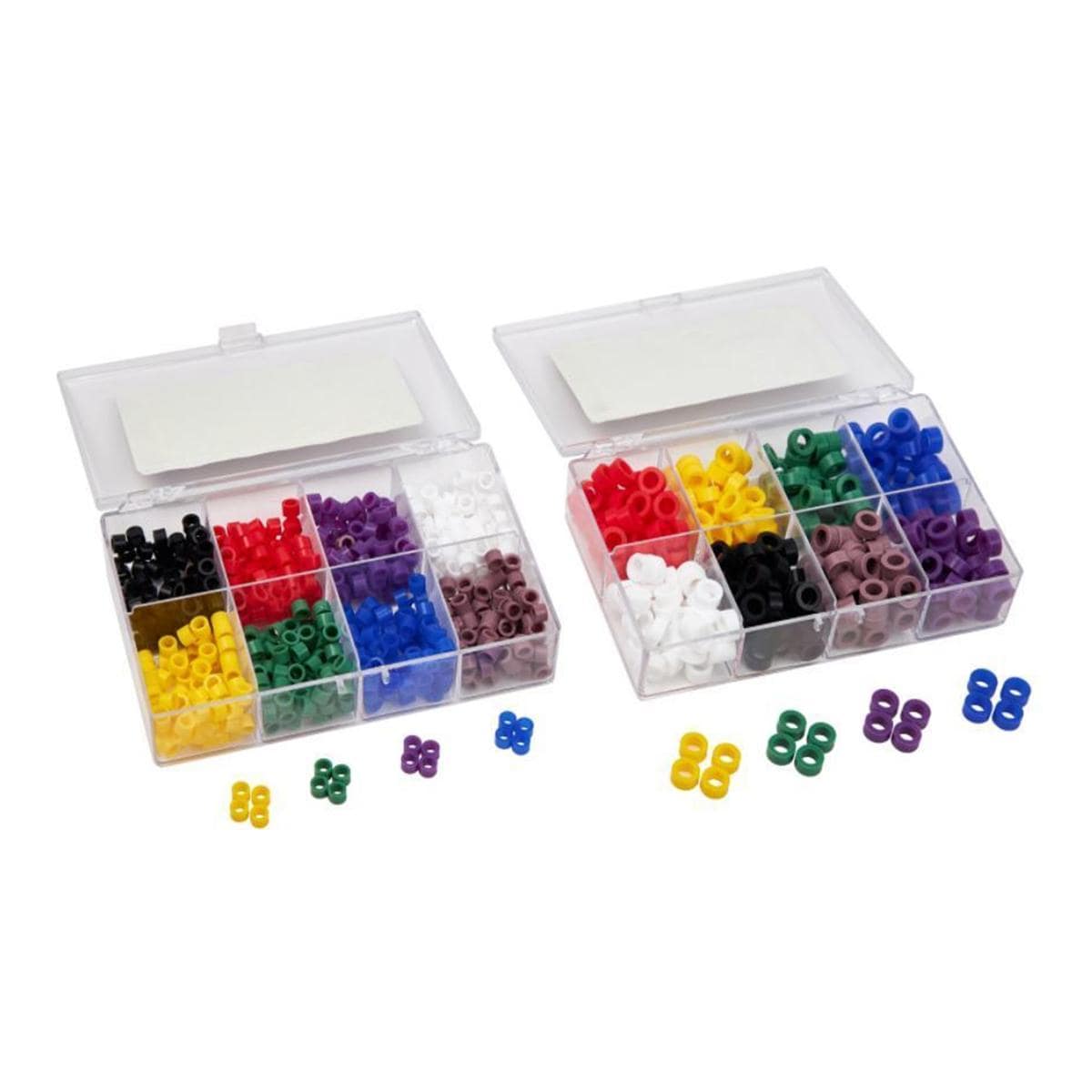 HS-Instrumentenringe, Instrument Rings - Nachfüllpackung - Weiß, regular, Packung 50 Stück