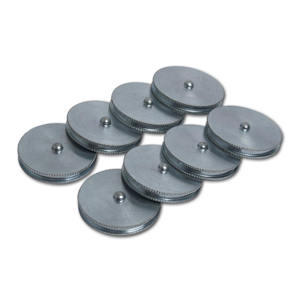 HS-Magnet-Split-System Haftscheiben - Gedreht, Ø 25 mm, Packung 100 Stück