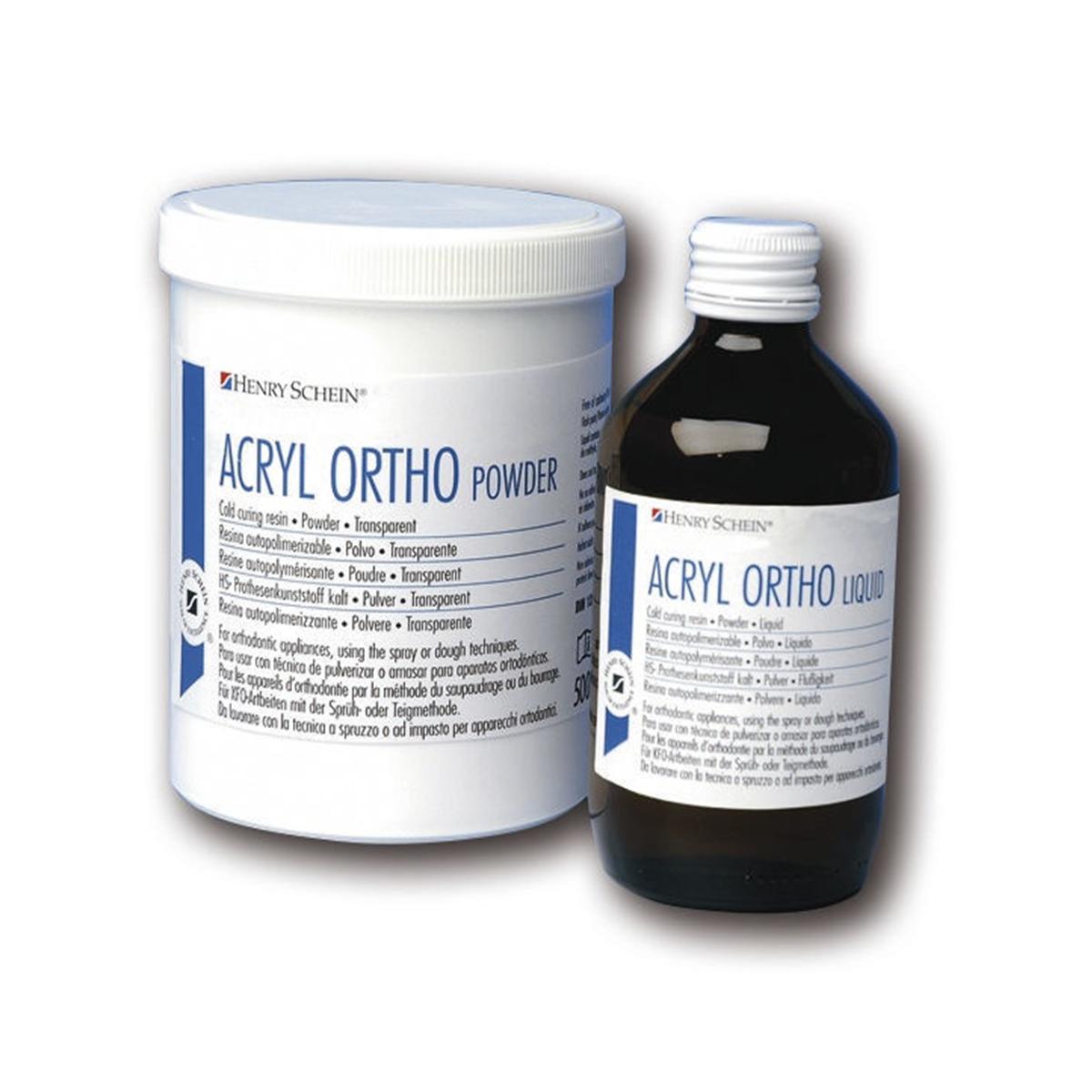 HS-Prothesenkunststoff Ortho Pulver - Transparent, Packung 500 g