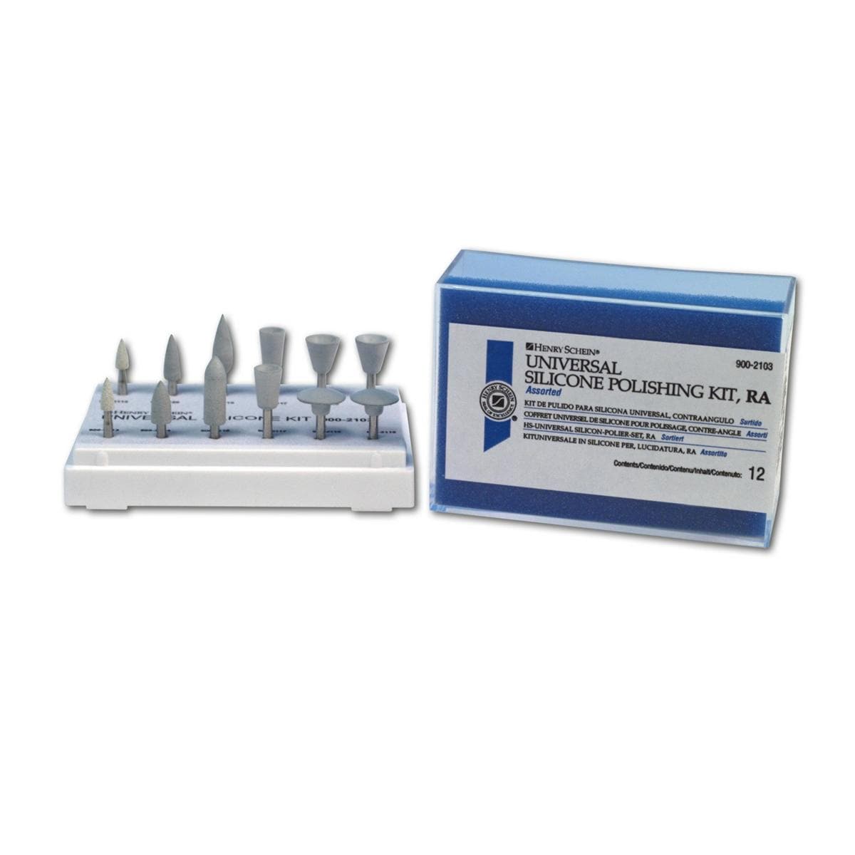 HS-Universal Silikonpolierer für Komposit - Set - Sortiment 12 Stück