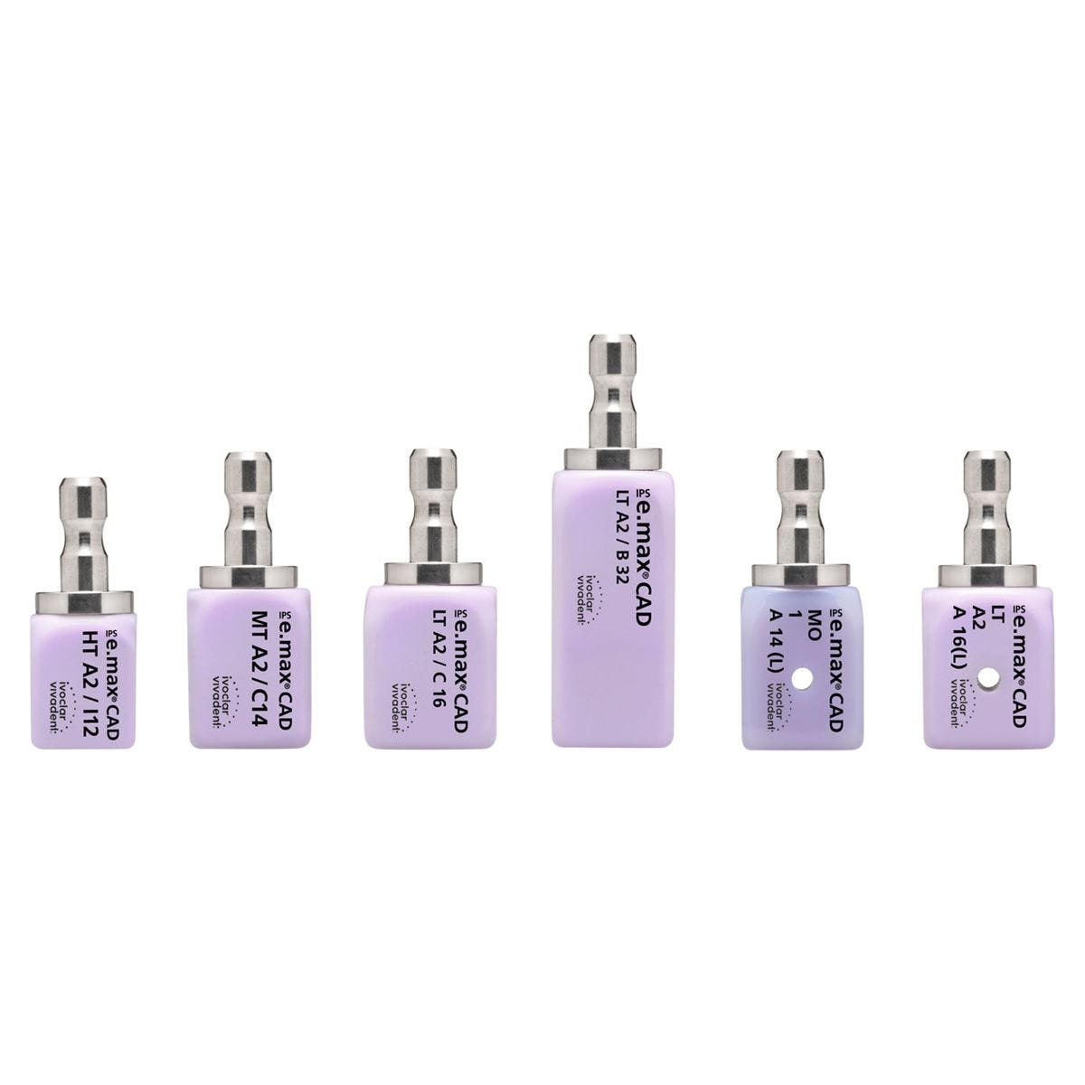IPS e.max® CAD CEREC/inLab LT C14 - A3, Packung 5 Stück