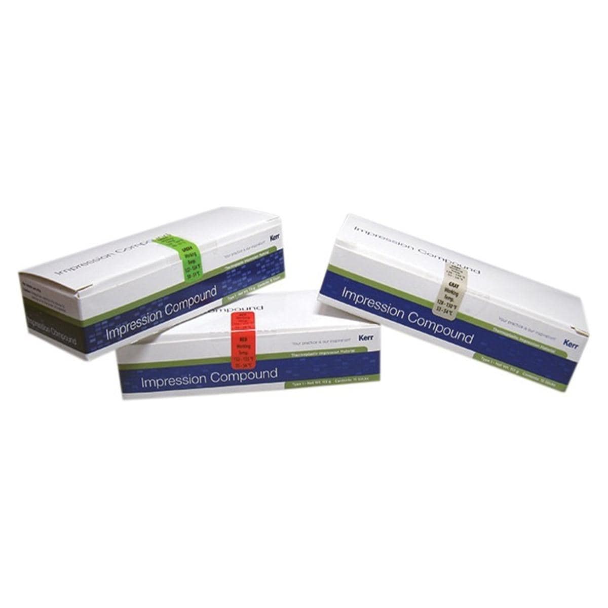 Impression Compound - Grau (53 °C), Stangen 15 Stück