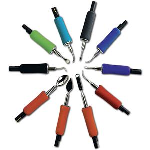 Ultra-Waxer 2 Modellierspitzen - Hellblau - PKT, groß