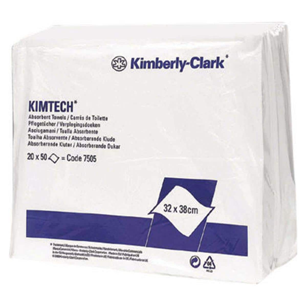 Kimtech Pflegetücher - Nr. 7505, Packung 50 Tücher