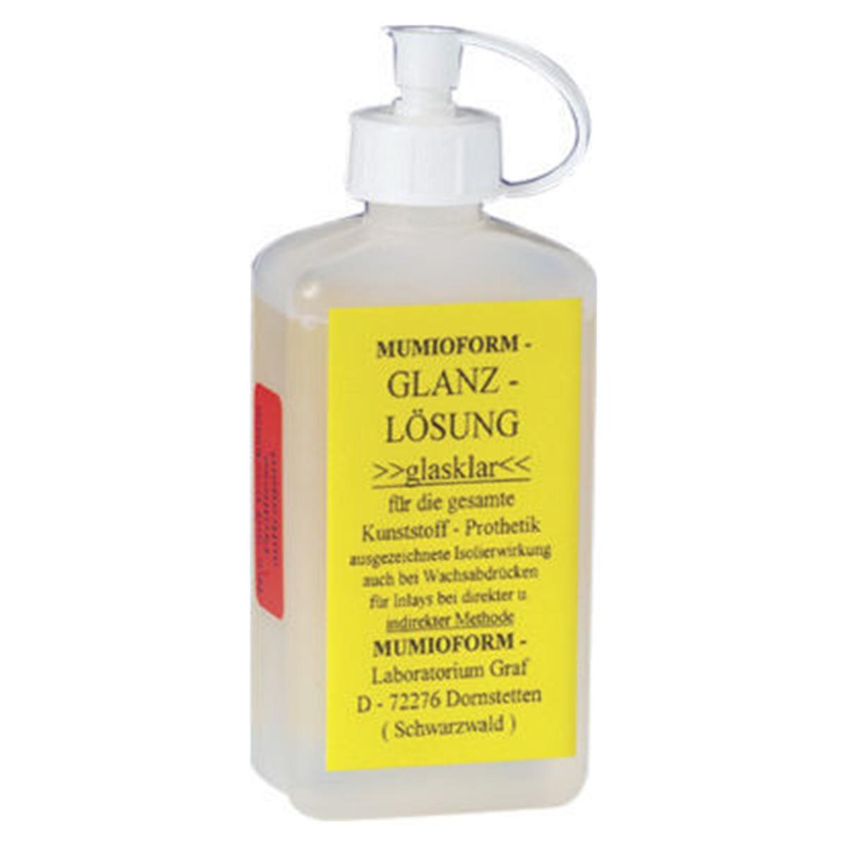 Glanzlösung glasklar - Flasche 100 ml