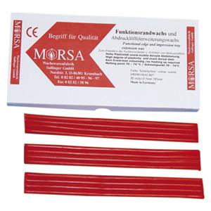 Funktionsrandwachs - Rot, Packung 32 Stangen (140 g)