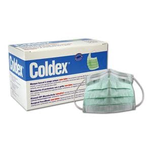 Coldex OP Mundschutz mit Ohrenschlaufe - latexfrei - Packung 50 Stück