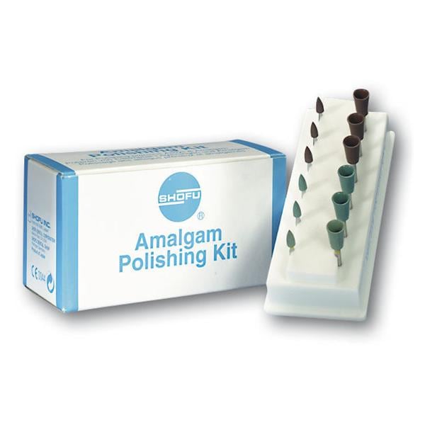 Amalgam Polishing Kit - Schaft W, Polierset 12 Stück