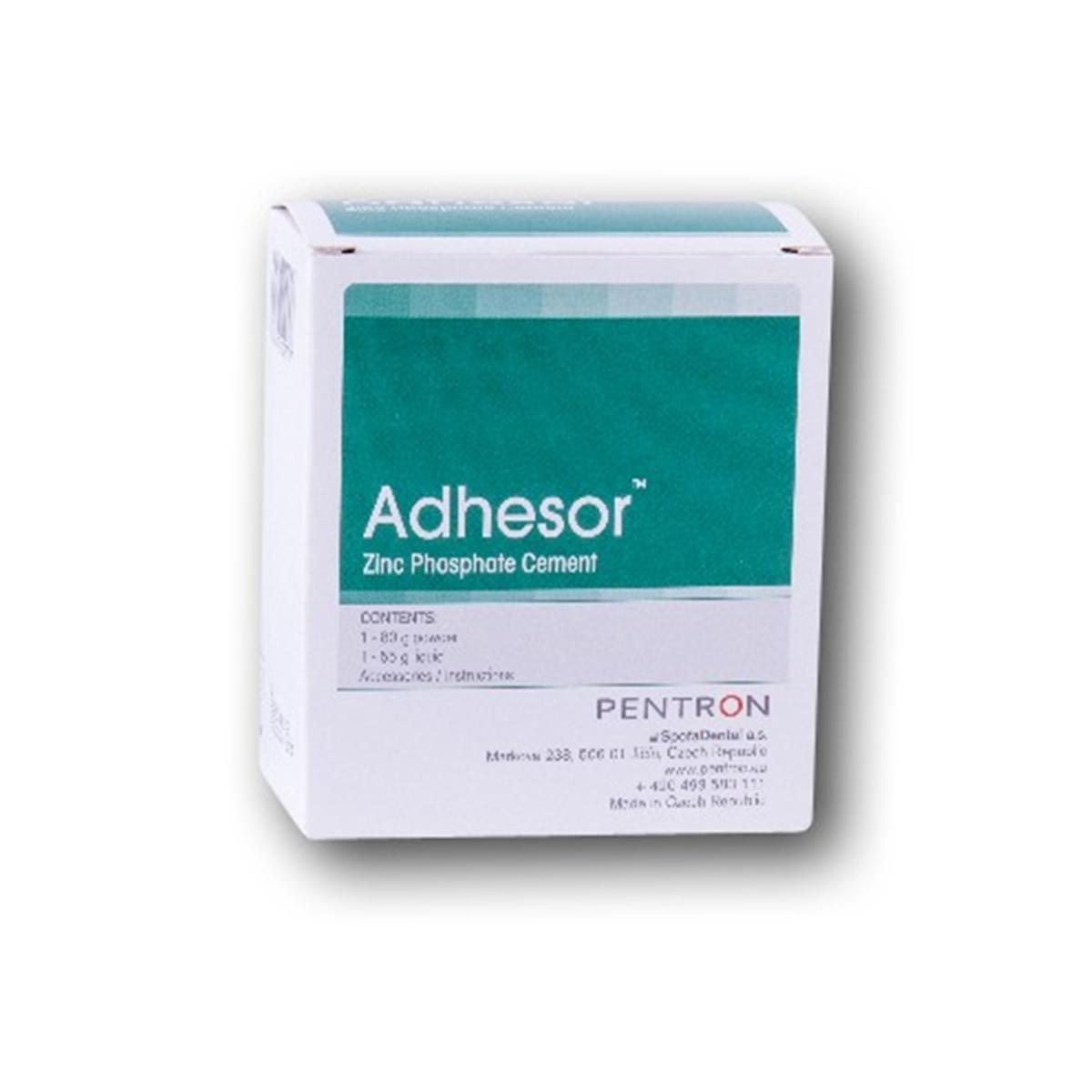 ADHESOR Zinkphosphatzement - Kombipackung - 1 - weiß