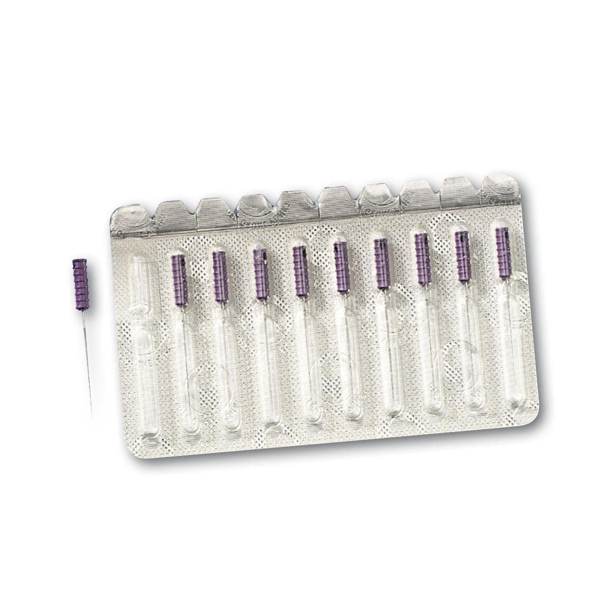 VDW®STERILE Nervnadeln - ISO 10, xxxxf, violett, Packung 10 Stück