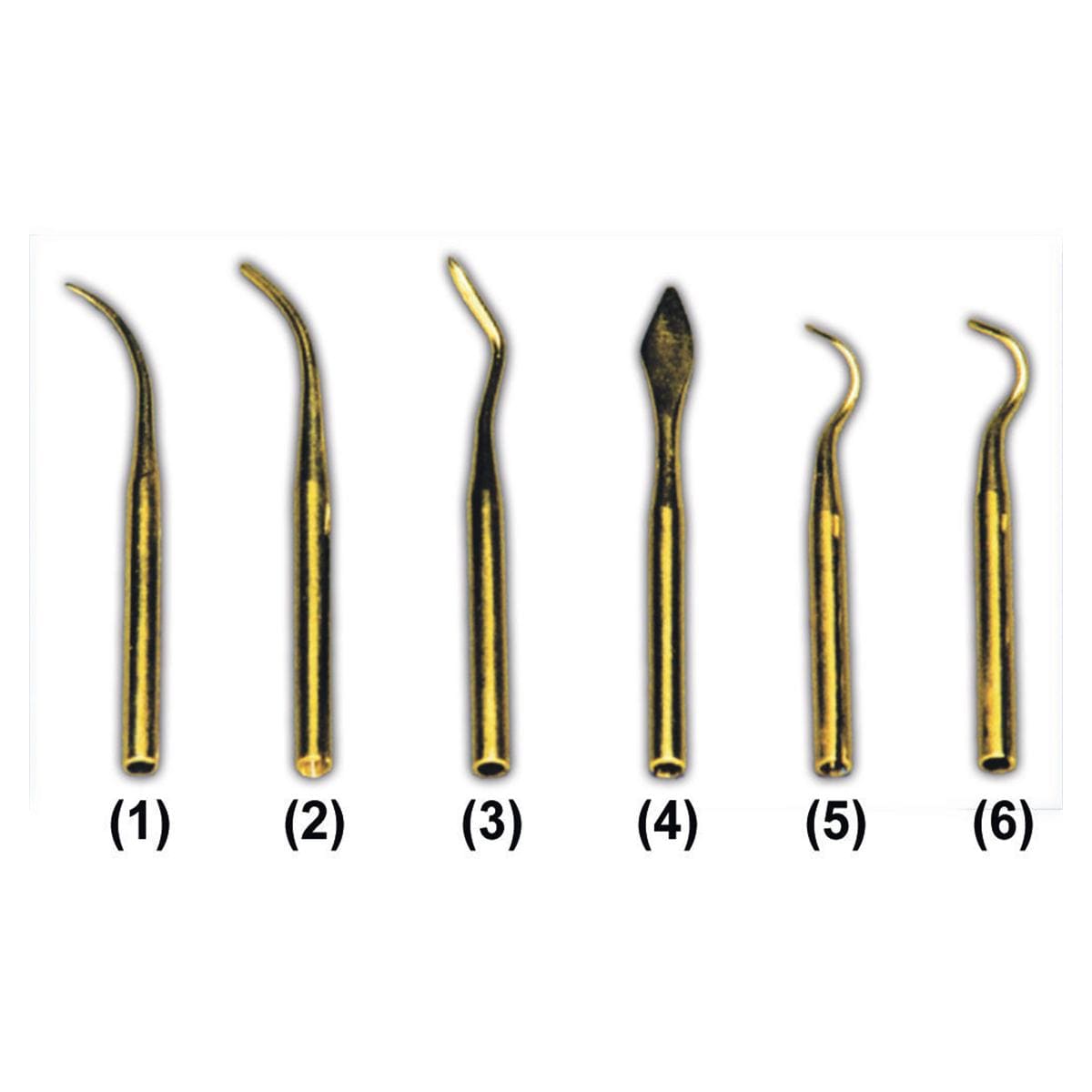 Modellierspitzen - Korkenzieher dick (6)