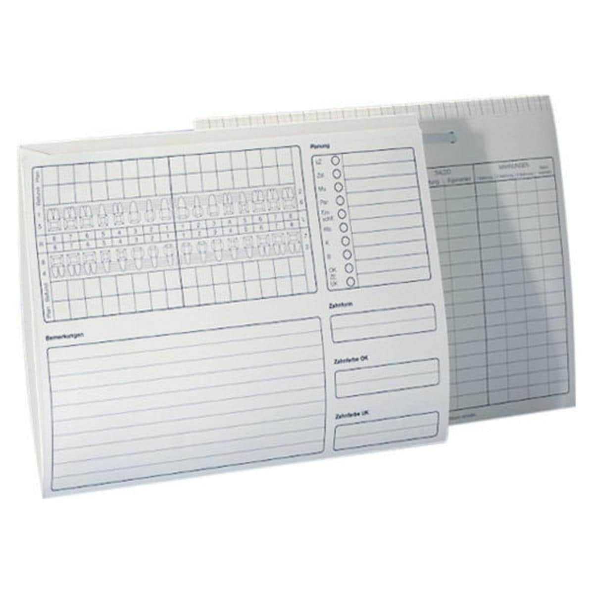 Karteikarten DIN A5 quer - Gelb (11114), Packung 100 Stück