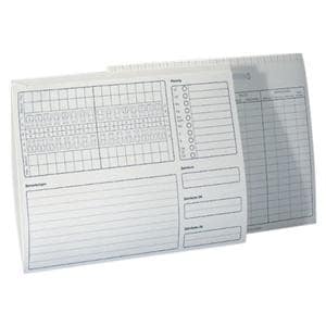 Karteikarten DIN A5 quer - Weiß (11110), Packung 100 Stück