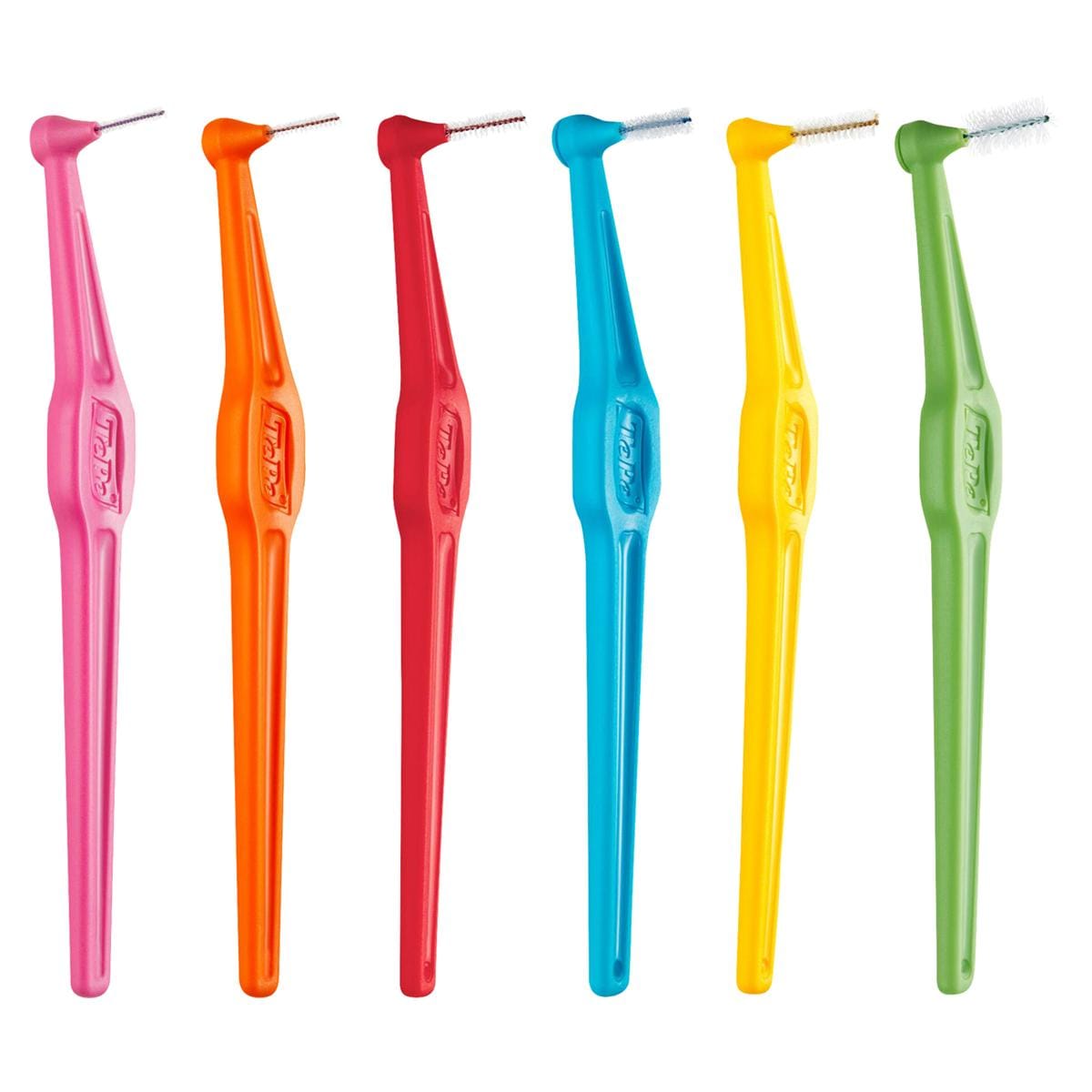 TePe Angle™ Interdentalbürsten - Einzelgrößen - Rot, Ø 0,5 mm, Packung 6 Stück