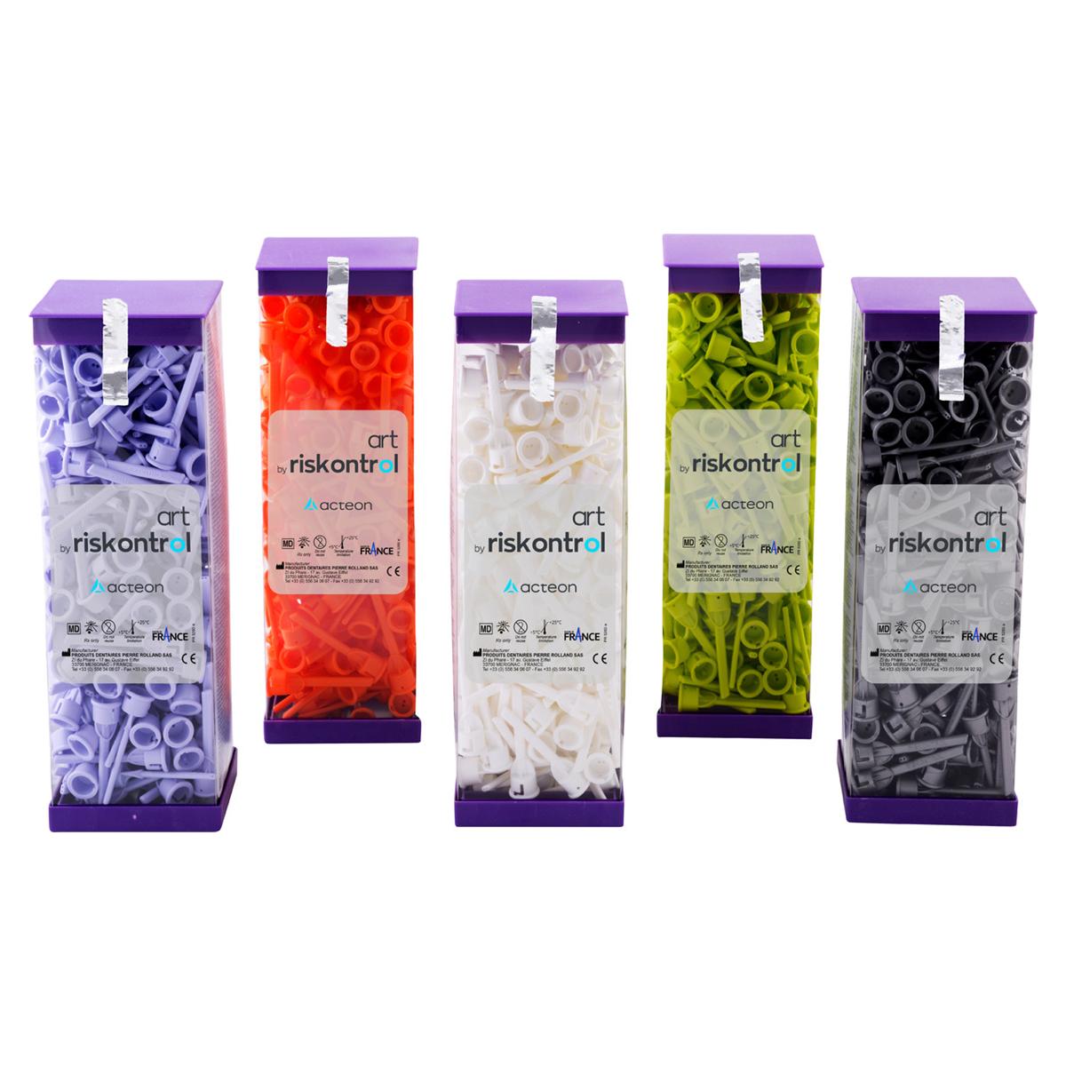 Riskontrol® ART Einwegansätze - Anis / grün, Packung 250 Stück