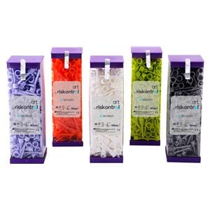 Riskontrol® ART Einwegansätze - Anis / grün, Packung 250 Stück