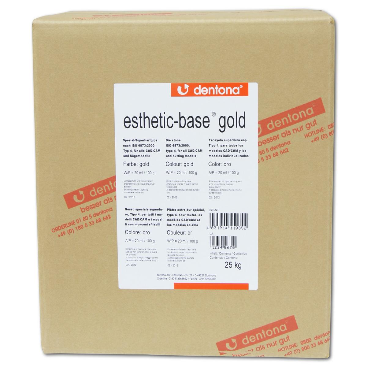 esthetic-base® gold - Karton 25 kg