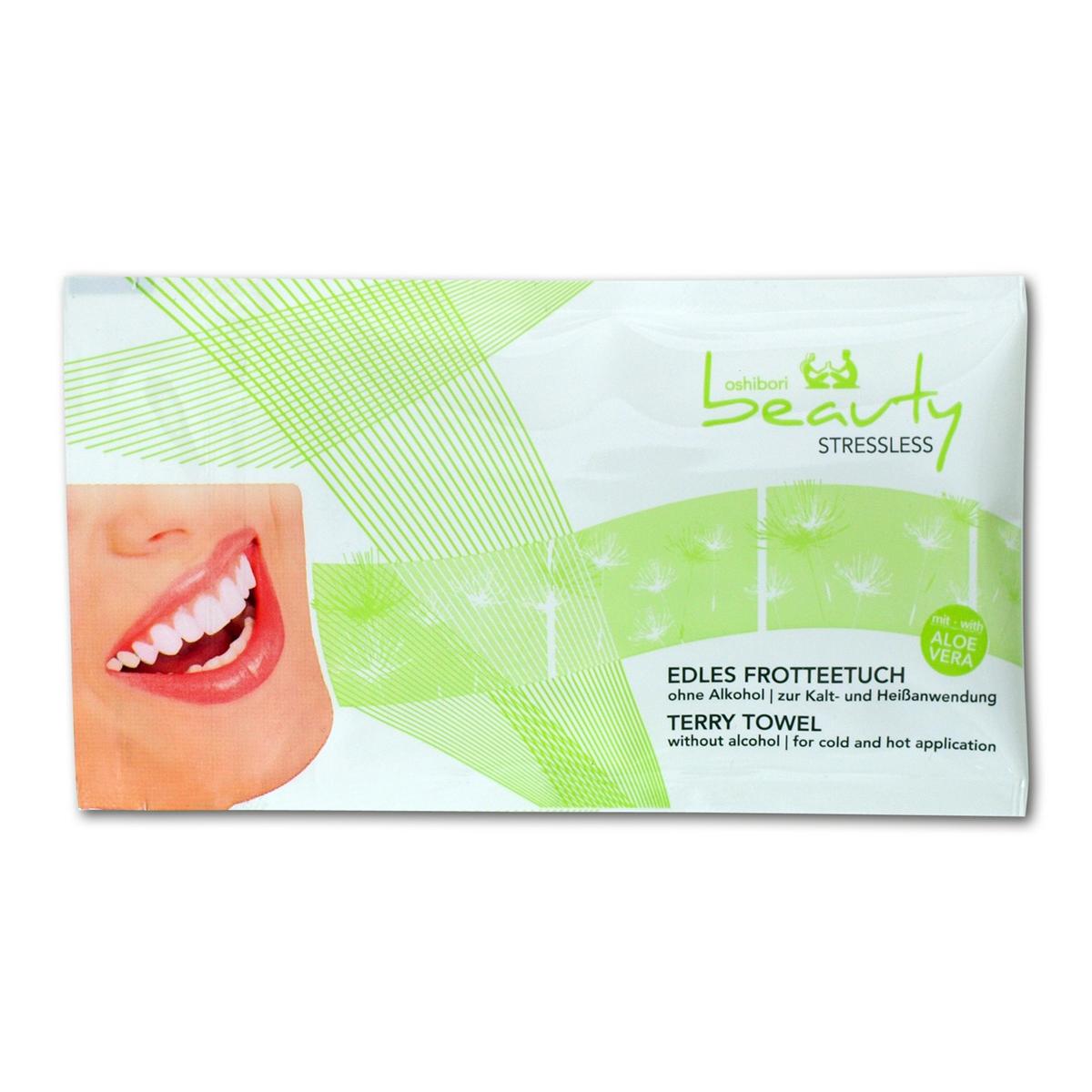 Oshibori beauty Stressless Wellnesstücher - Beauty stressless, Packung 1 Tuch